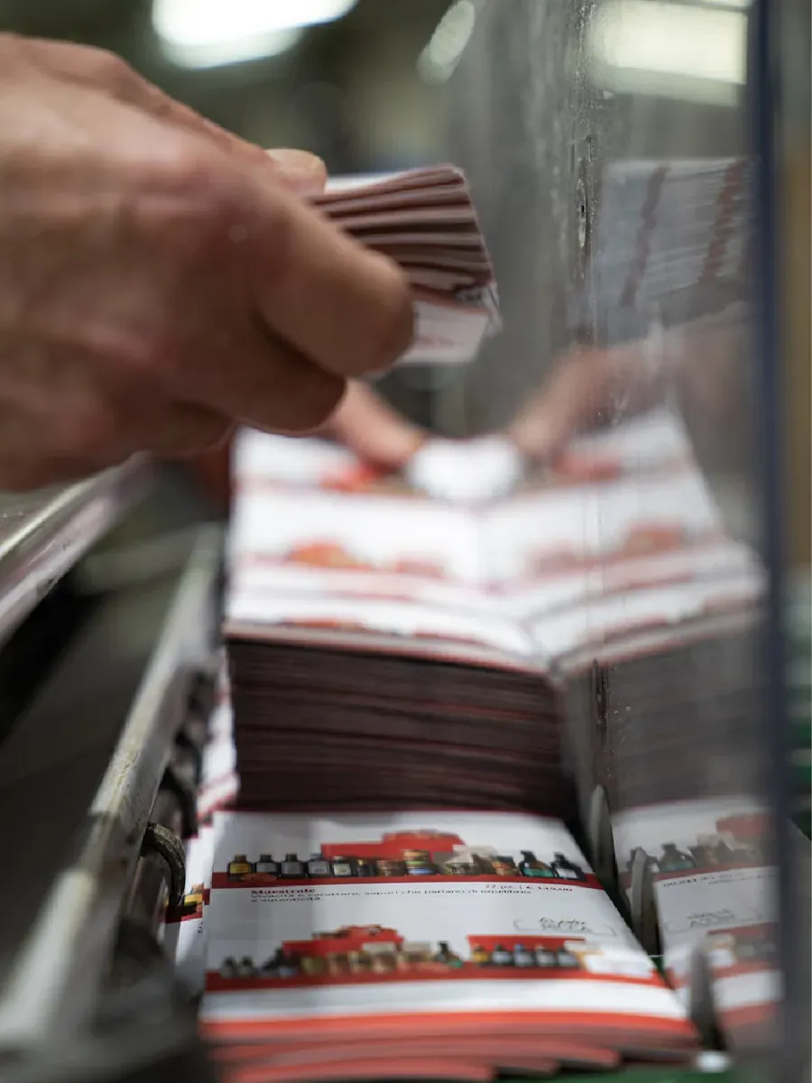 Esempio di stampa Grafiche Amadeo