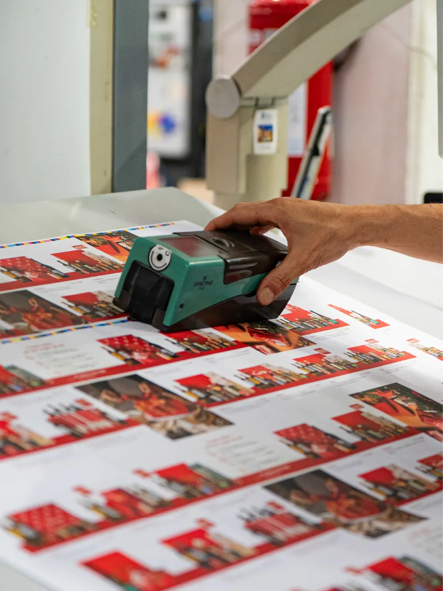 Esempio di stampa Grafiche Amadeo