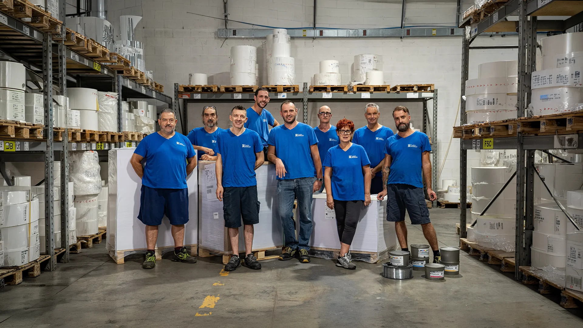 Il reparto stampa a foglio di Grafiche Amadeo