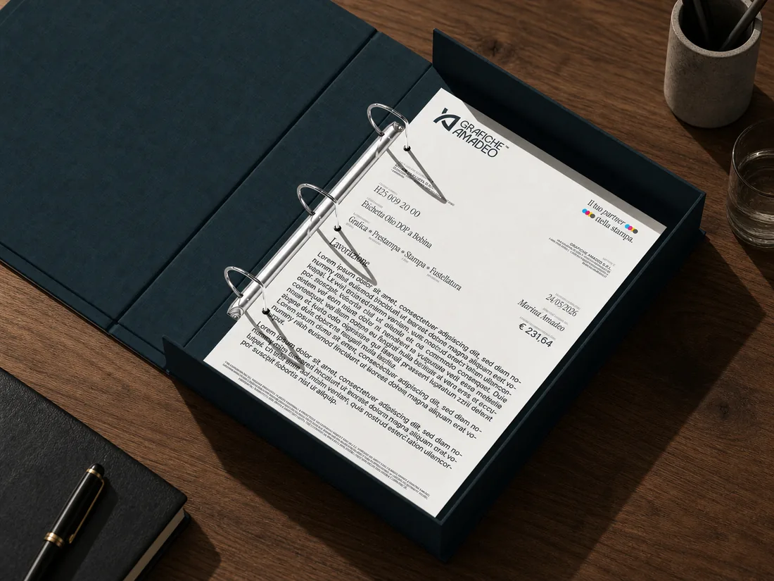 Modulistica — stampa a foglio Grafiche Amadeo